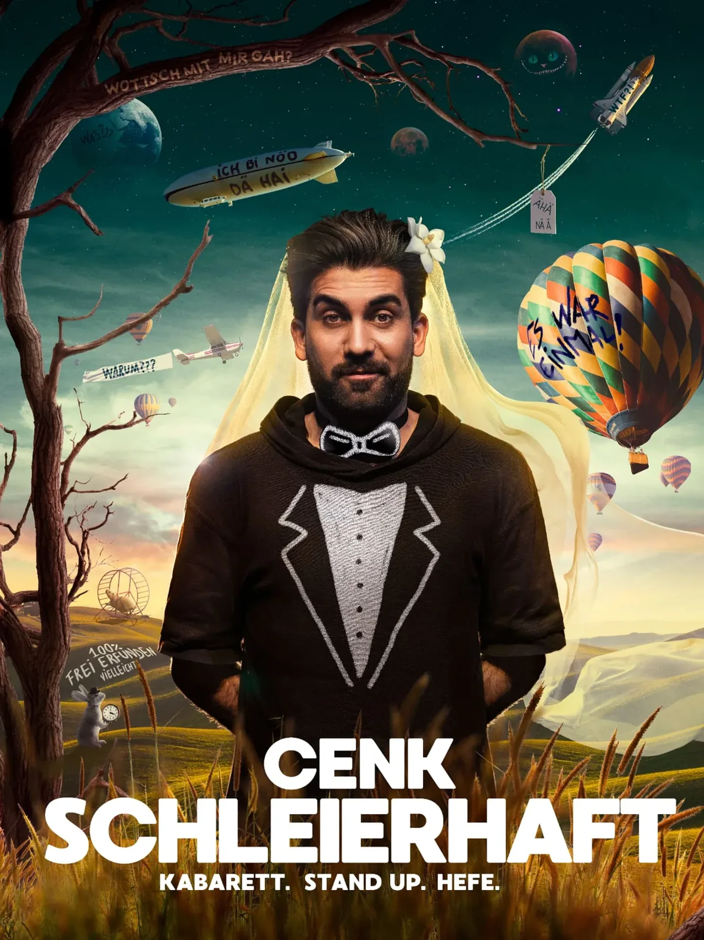 Plakat der Show Schleierhaft