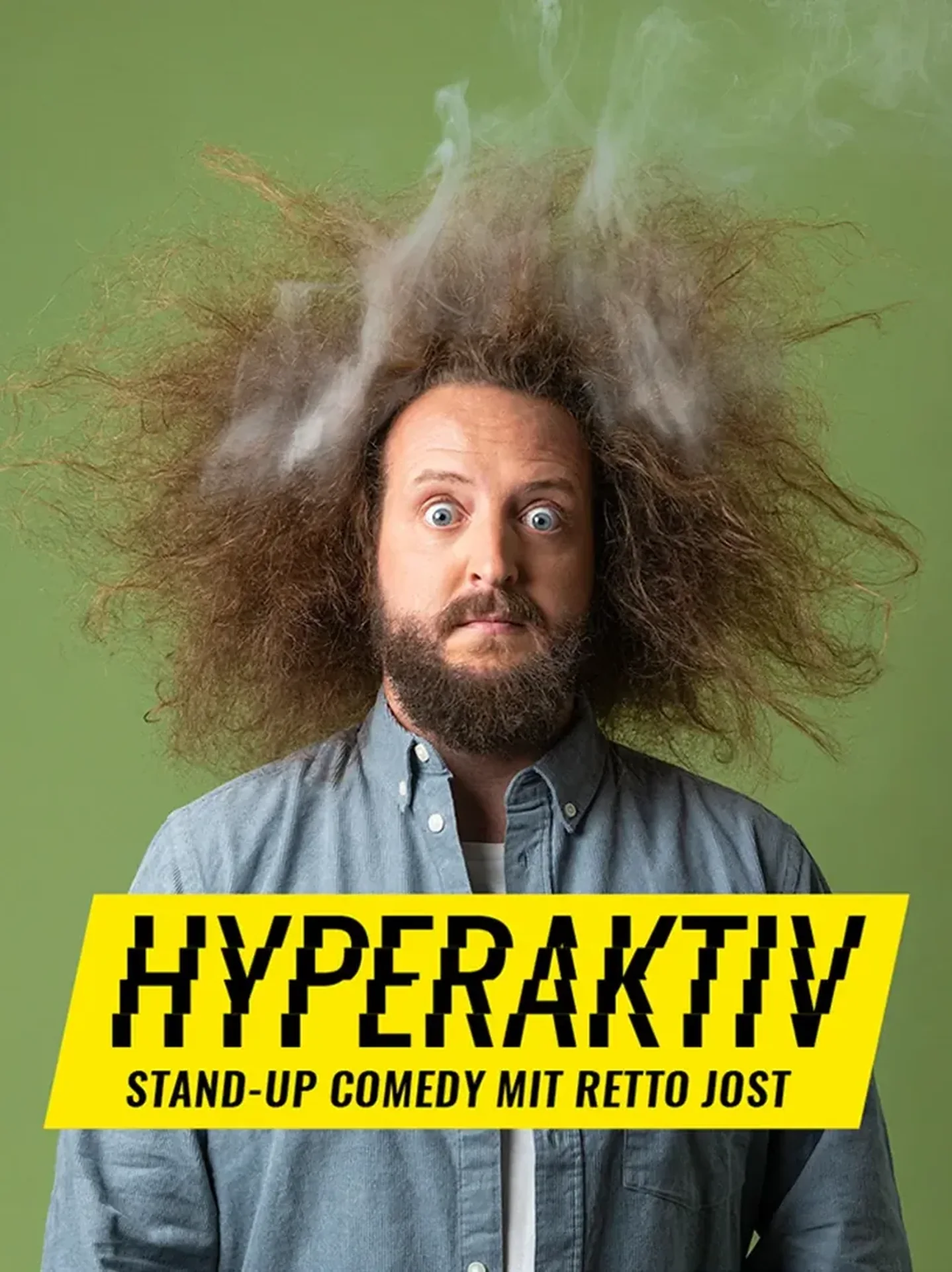 Plakat der Show HYPERAKTIV