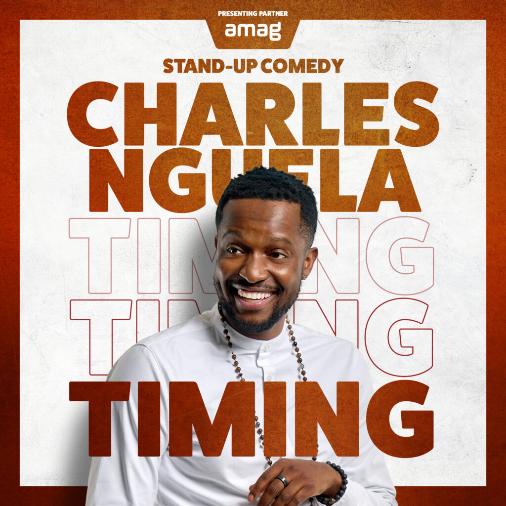 Plakat der Show Charles Nguela — Timing